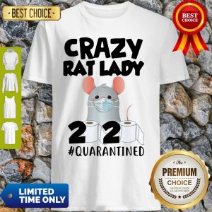Premium Crazy Rat Lady 2020 Quarantined Shirt
