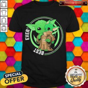 Premium Master Yoda And Baby Yoda Best Dad Ever Shirt