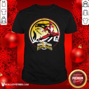 Vip Tyrannosaurus Power Coin Mighty Morphin Power Rangers Shirt