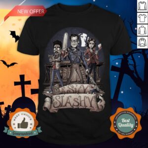 Ashy Siashy Wood House Lady And Man Moonlight Halloween Shirt