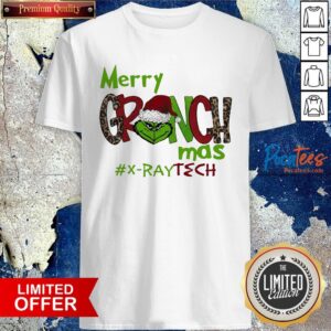 Premium Merry Grinchmas #X-Ray Tech Christmas Shirt