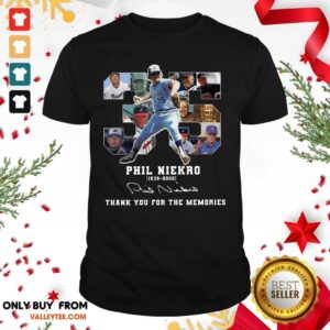 Top 35 Phil Niekro 1939 2020 Thank You For The Memories Signature Shirt