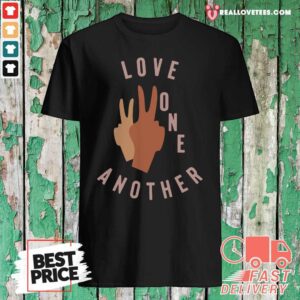Lovely Old Navy Love One Another Shirt