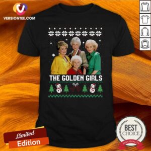 Happy The Golden Girls Ugly Merry Christmas Shirt