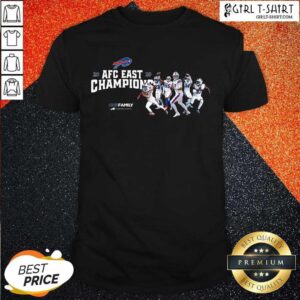 Nice Buffalo Bills 2020 AFC East Champions One Family Shirt