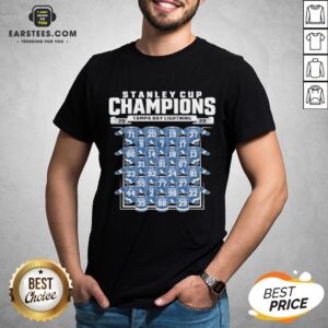 Good Tampa Bay Lightning 2020 Stanley Cup Champions Roster Shirt
