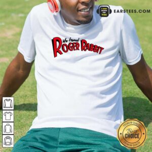 Who Framed Roger Rabbit Logo Ringer Shirt