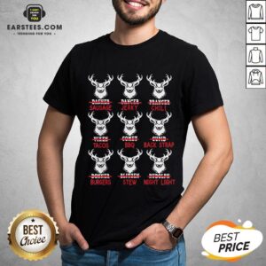 Good Christmas Deer Bow Hunting Santa Shirt
