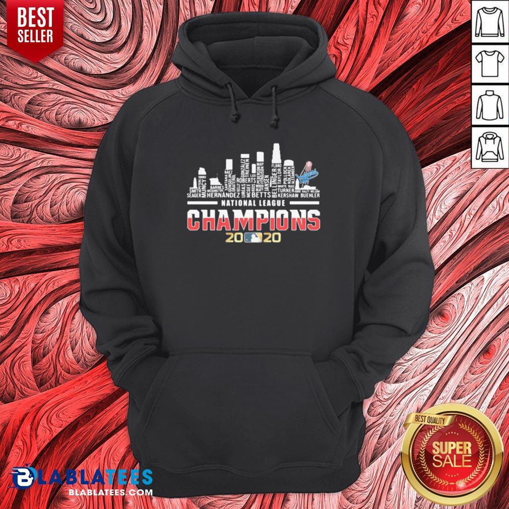 Official Los Angeles Dodgers National League Champions 2020 Shirt