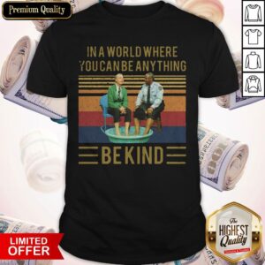 Mister Rogers Gay Police In A World Where You Can Be Anything Bekind Vintage Shirt