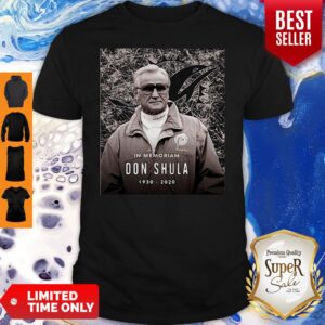 Top Miami Dolphins In Memoriam Don Shula 1930 2020 Signature Shirt