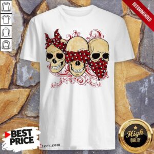 Funny Three Skull Halloween Shirt