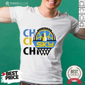 Official 2020 Chicago Sky Fanatics Branded White Shirt