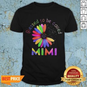 Blessed To Be Called Mimi Hippie T-Shirt