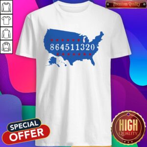 Perfect 864511320 United States Map Shirt