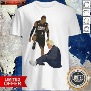 Official Allen Iverson Steps Over Donald Trump Shirt