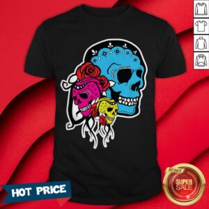 Thrice The Deat Dia De Muertos Day Dead Shirt