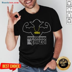 Funny Star Wars Giant Yoda Return Of The Shredi Shirt