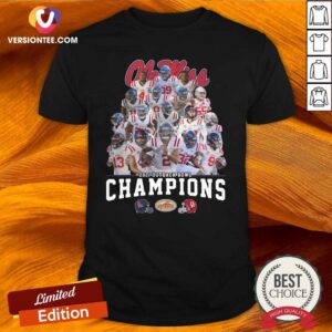 Pretty Ole Miss Football 2021 Outback Bowl Champions Shirt