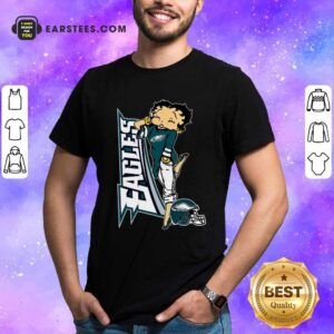 Hot Betty Boop Philadelphia Eagles Football Shirt