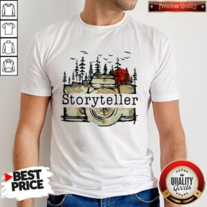 Funny Camera Storyteller Moon Shirt