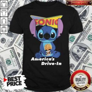 Stitch Hug Sonic Americas Drive In Shirt