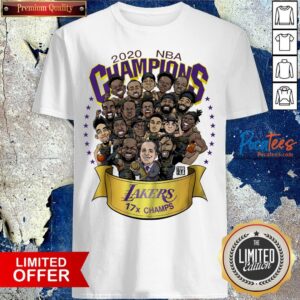Funny NBA Champions 2020 Los Angeles 17 Champs Lanker Shirt