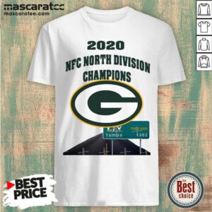 Top Green Bay Packers 2020 Nfc North Division Champions Tampa Shirt