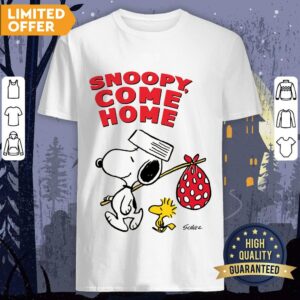 Official Snoopy Come Home Shirt