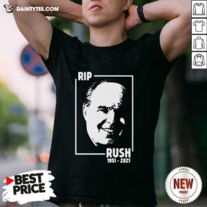 Original Rip Rush Limbaugh 1951 2021 Shirt