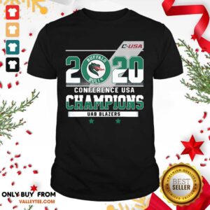 Nice C USA 2020 Buffalo Bulls Conference USA Champions UAB Blazers Shirt