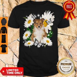 Pretty Shetland Sheepdog Daisy Flower Classic Shirt