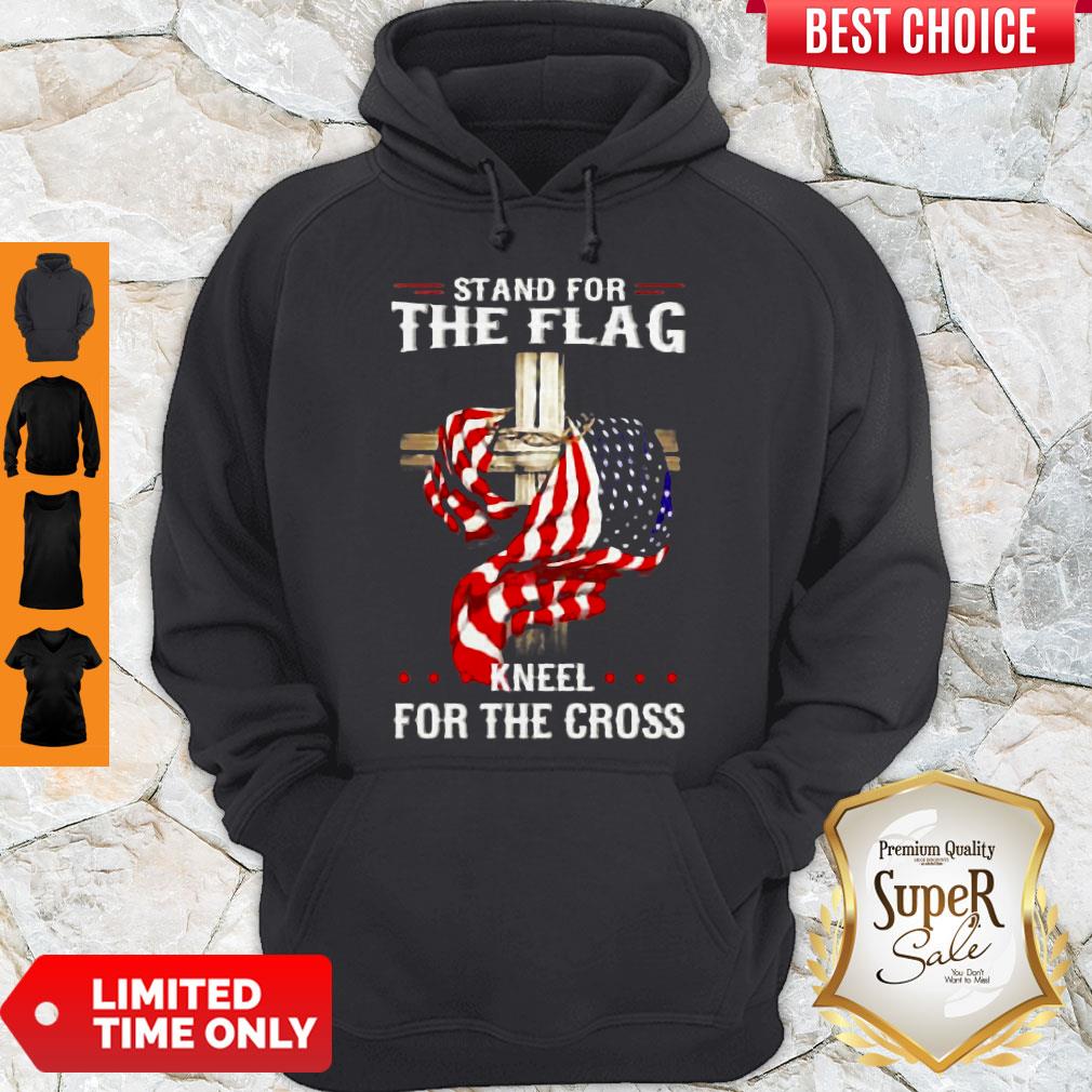 American Flag Stand For The Flag Kneel For The Cross Shirt