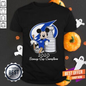 Hot Mickey Mouse Tampa Bay Lightning 2020 Stanley Cup Champions Shirt