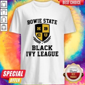 Top Bowie State HBCU Black Ivy League Shirt