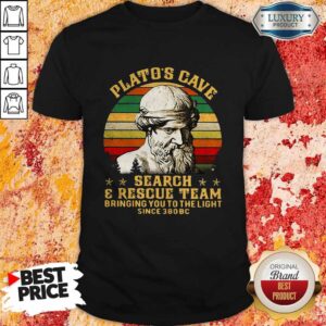 Love Platos Cave Search And Rescue Team Shirt