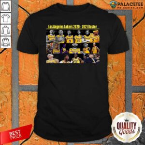 Top Los Angeles Lakers 2020 2021 Roster Shirt