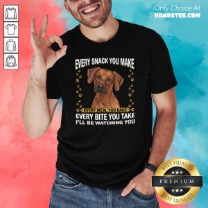 Awesome Rhodesian 12 Every Snack Shirt