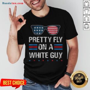 Nice Glasses Pretty Fly On A White Guy Shirt