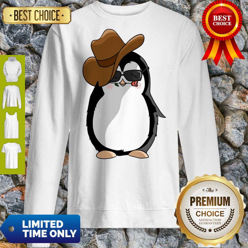 Pingouin Chapeau Rose Arctique Mignon Animal Cadeau Pôle sud T-shirt Ajusté