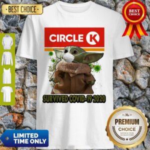 Baby Yoda Mask Circle K Survived COVID-19 2020 Shirt