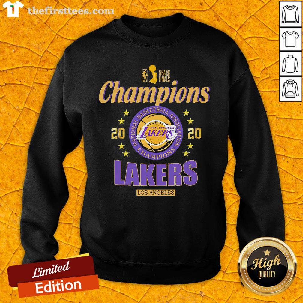 2020 Los Angeles Lakers National Basketball Association Champions Shirt