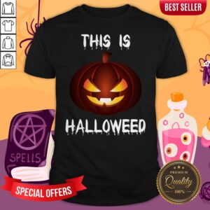 This Is Halloweed Retro Pumpkins Day Dead Shirt