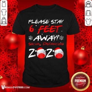 Perfect Please Stay 6 Feet Golf In Mask Social Distancing 2020 Wear Mask Shirt