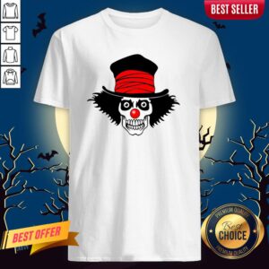 Skull With Top Hat Halloween And Day Of The Dead Shirt