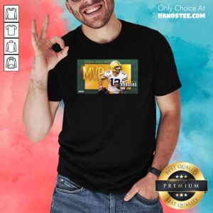 Hurt Aaron Rodgers MVP Football Writers Of America 2021 Shirt