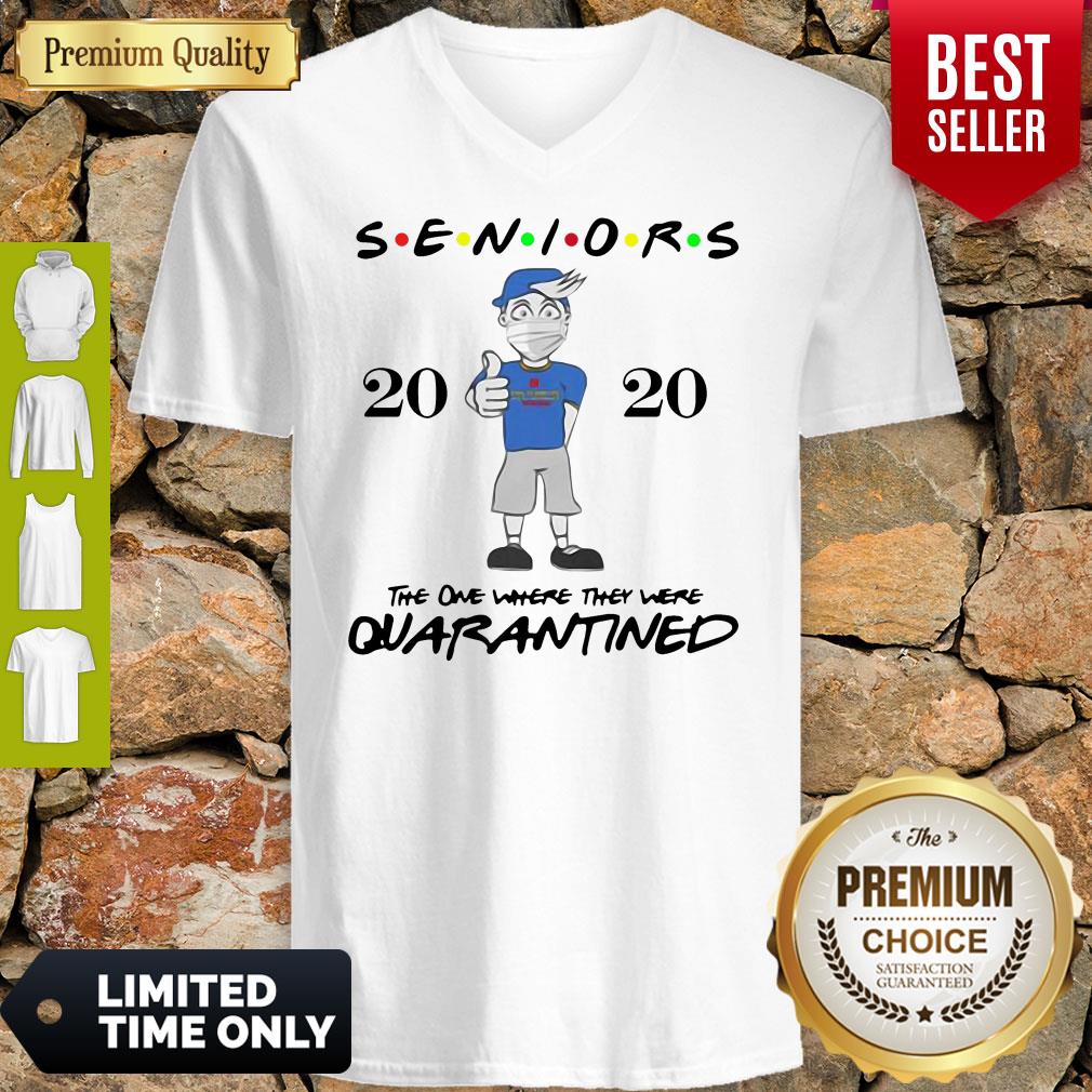 Top Seniors Class Of 2020 Quarantine Graduation Gift And Keepsake Shirt
