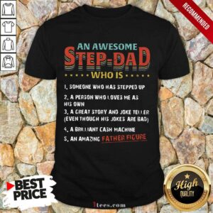 An Awesome Step-Dad Vintage Shirt