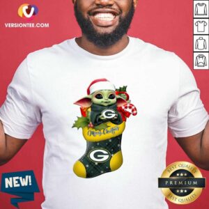 Happy Baby Yoda hug Green Bay Packers Ornament Merry Christmas 2020 Shirt