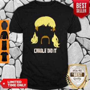 Tiger Joe Exotic Carole Did It 2020 Shirt